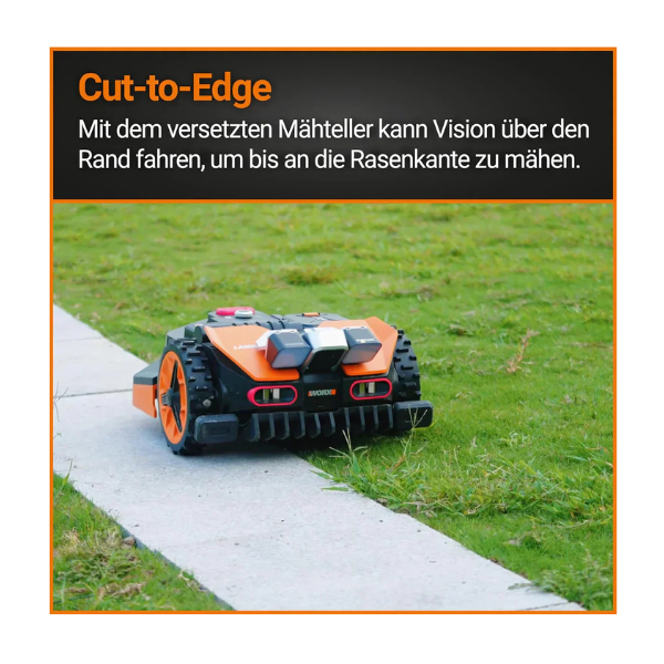 WORX Landroid Vision M600 – Der Mähroboter ohne Begrenzungskabel